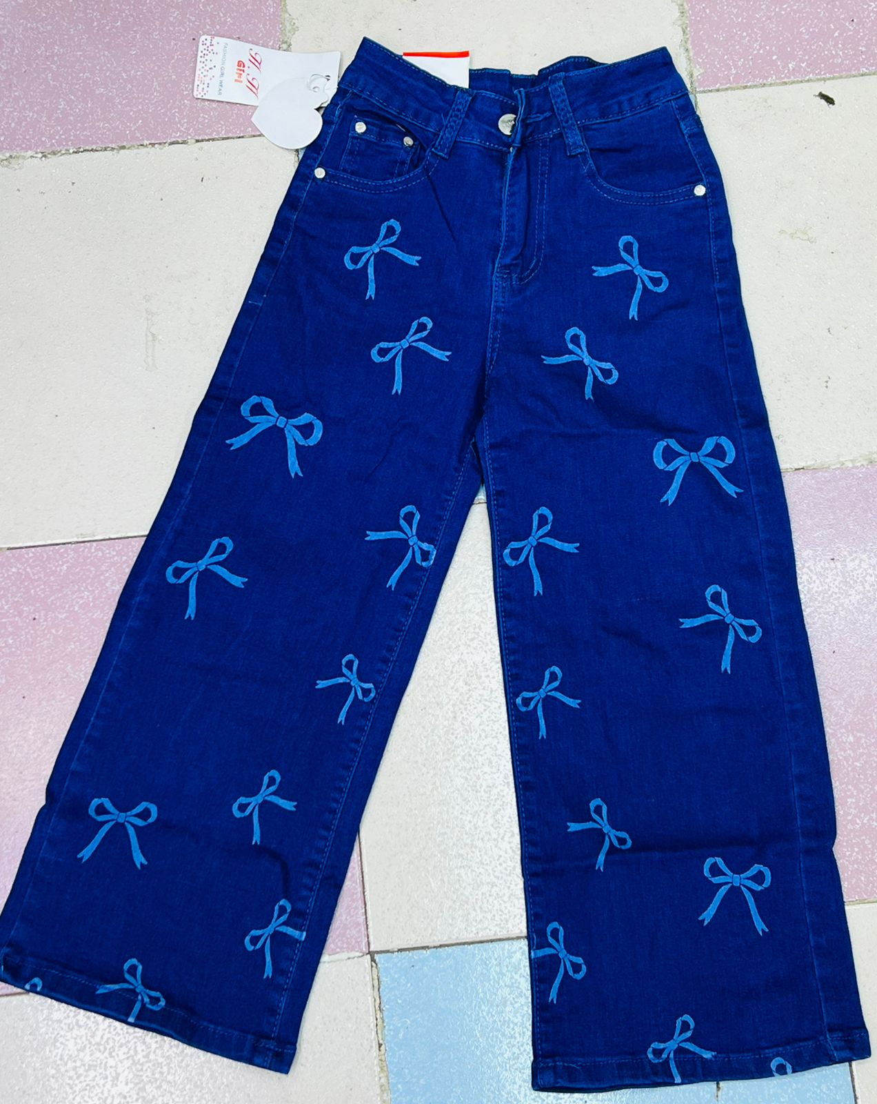 Children’s Stylish Fancy Mummy Fit Jeans
