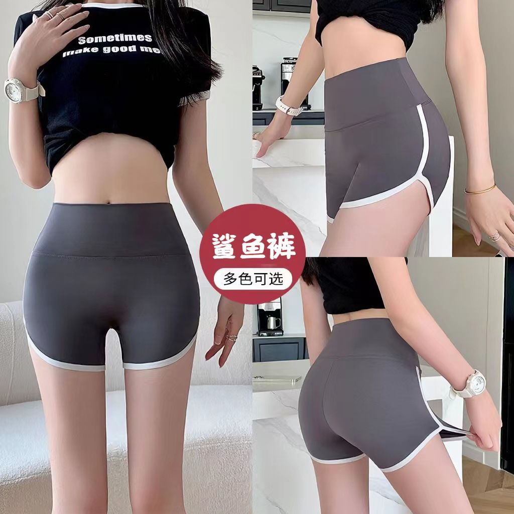 Sports shorts for women, summer high waisted three part pants, safety pants, yoga pants, plus size casual pants, beach pants, leggings for women