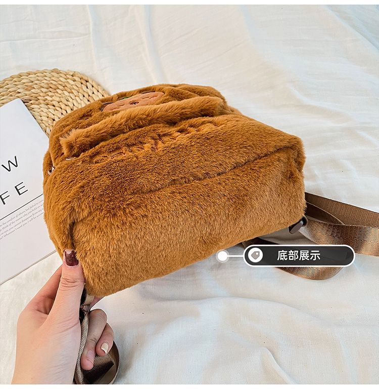 1 Pc Large Capacity Cute Capybara Pattern School Bags For S. Lively Student Bag With Multi Pockets.Fashionable School Bag. Backpack, School Bag, Bag, Backpack, Toddler Backpack, Mini Backpack, Small B
