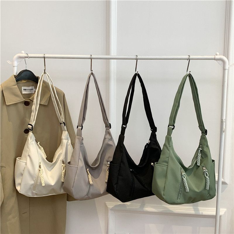 Fashionable large capacity versatile simple handbag travel bag student internet celebrity new wholesale women's shoulder crossbody bag