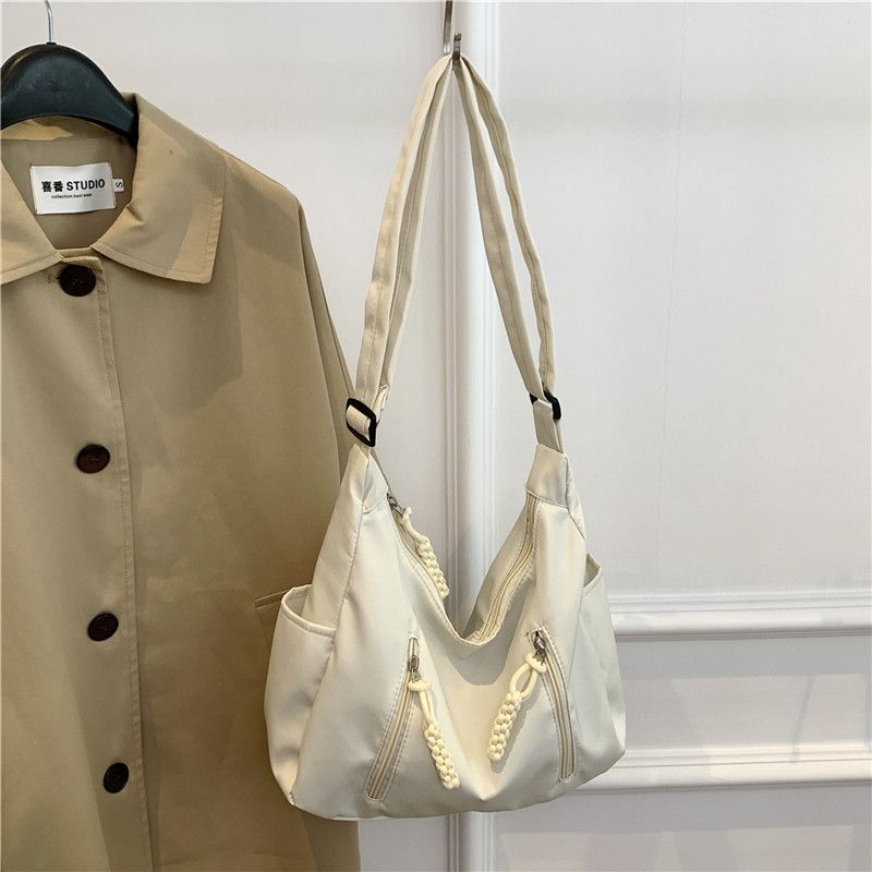 Fashionable large capacity versatile simple handbag travel bag student internet celebrity new wholesale women's shoulder crossbody bag