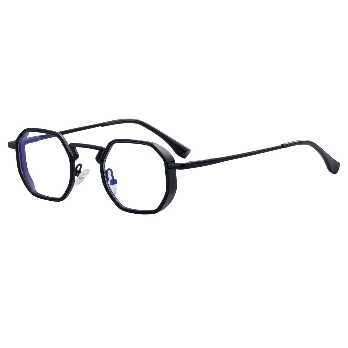 2025 New European and American Irregular Sunglasses for Men with a High Grade Feeling, Metal slingshot, Leg Sunglasses, Men's Trendy Shapes