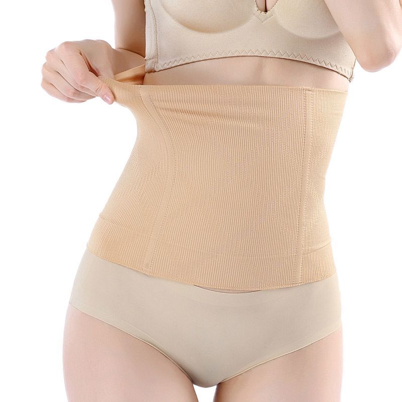 Seamless thick belly belt belt belt female postpartum waist slimming belly reduction belly shapewear seamless body waist seal 01 S