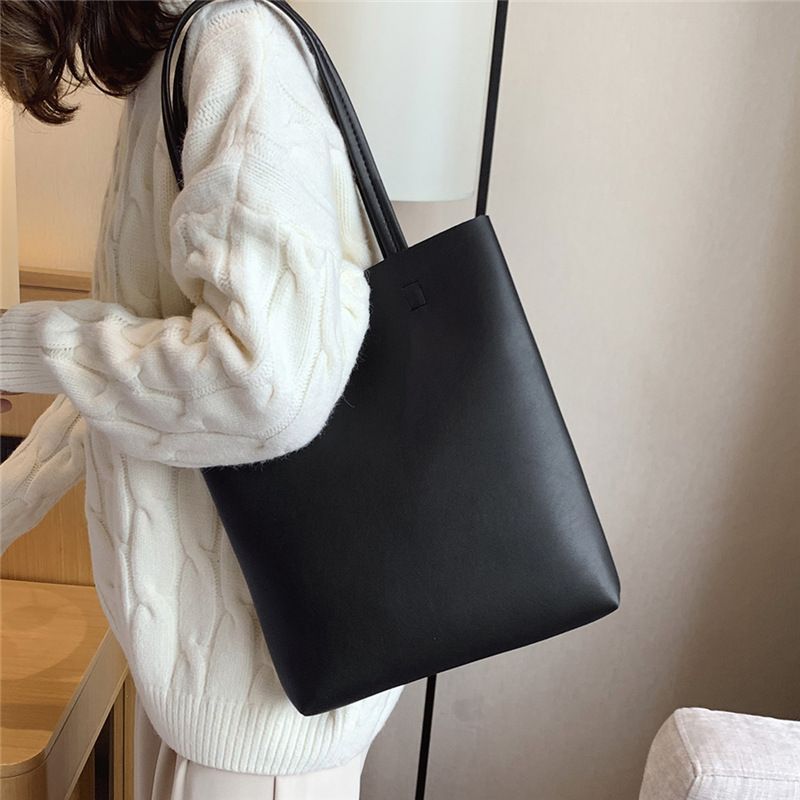 Vertical 2025 Women's Bag New Bag Korean Edition Trendy Women's Bag Shoulder Bag Large Capacity Handheld Tote Bag Wholesale