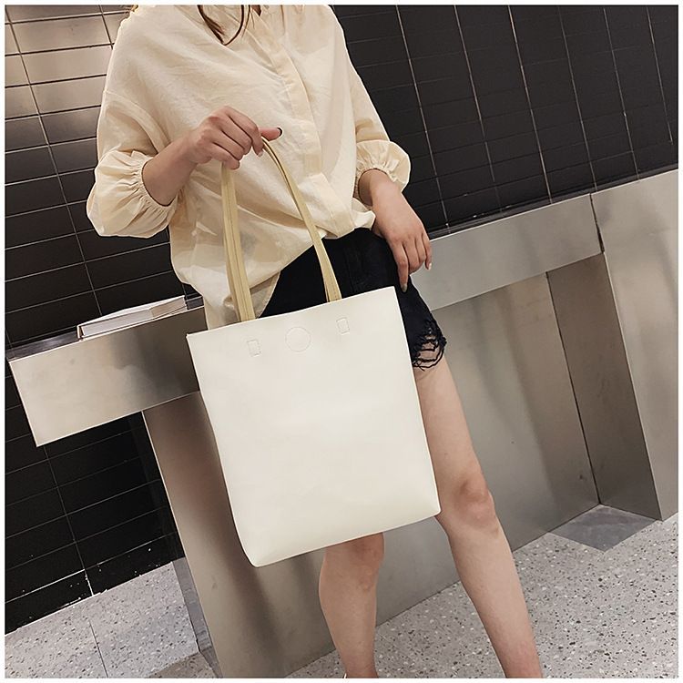 Vertical 2025 Women's Bag New Bag Korean Edition Trendy Women's Bag Shoulder Bag Large Capacity Handheld Tote Bag Wholesale