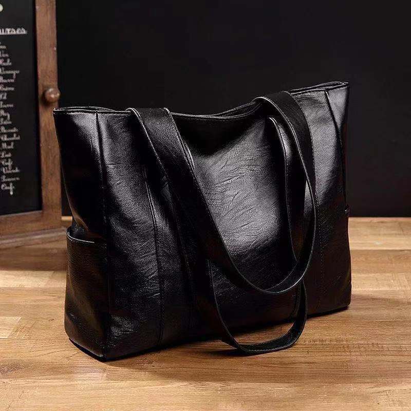 Minimalist Tote Bag For Teen Girls Women College Students,Rookies & White-Collar Workers Perfect For Office,Work ,Business,Commute Best Work Bag For Women Women Tote Bags PU Leather Handbags New Handb