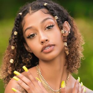 50 pieces of golden Dreadlock Locs hair accessories, suitable for women and girls' braid hair rings, adjustable cuff braided hair ring decoration gold as picture