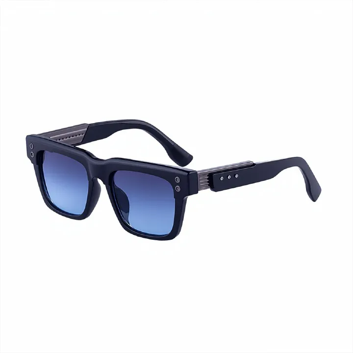 Box sunglasses for men 2025 new European and American sunglasses for men with a sense of luxury, fashionable retro, cross-border sunscreen glasses