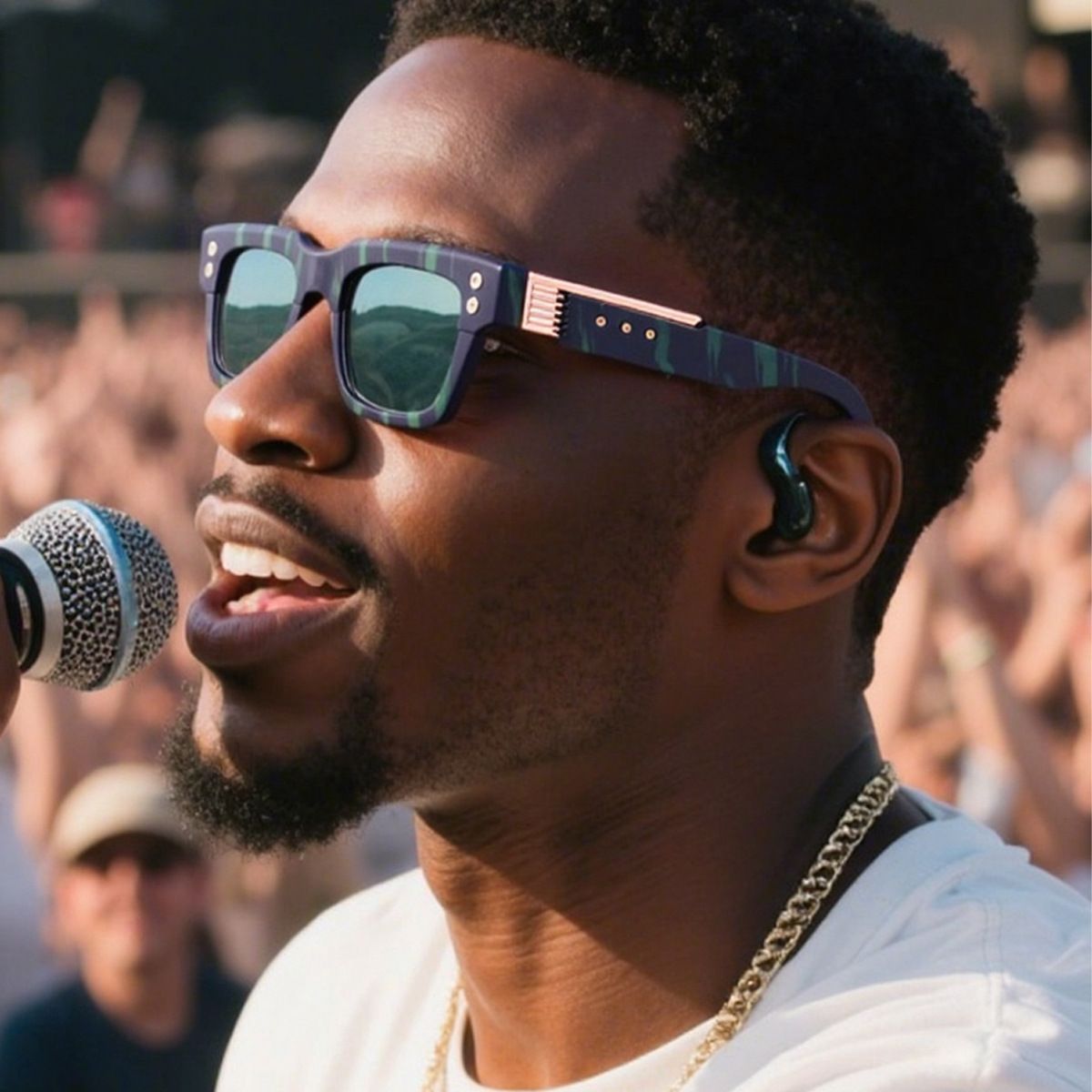 Box sunglasses for men 2025 new European and American sunglasses for men with a sense of luxury, fashionable retro, cross-border sunscreen glasses