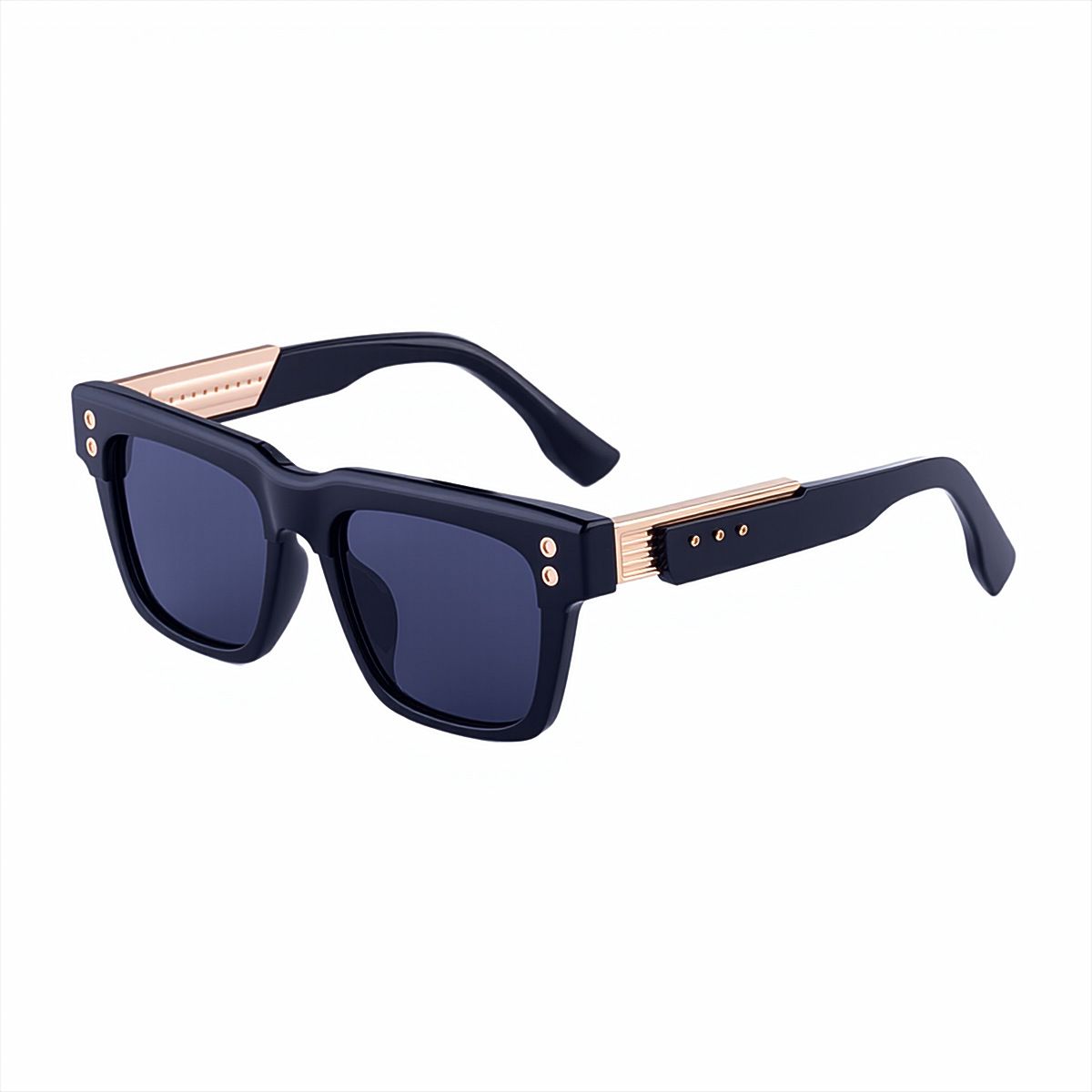 Box sunglasses for men 2025 new European and American sunglasses for men with a sense of luxury, fashionable retro, cross-border sunscreen glasses