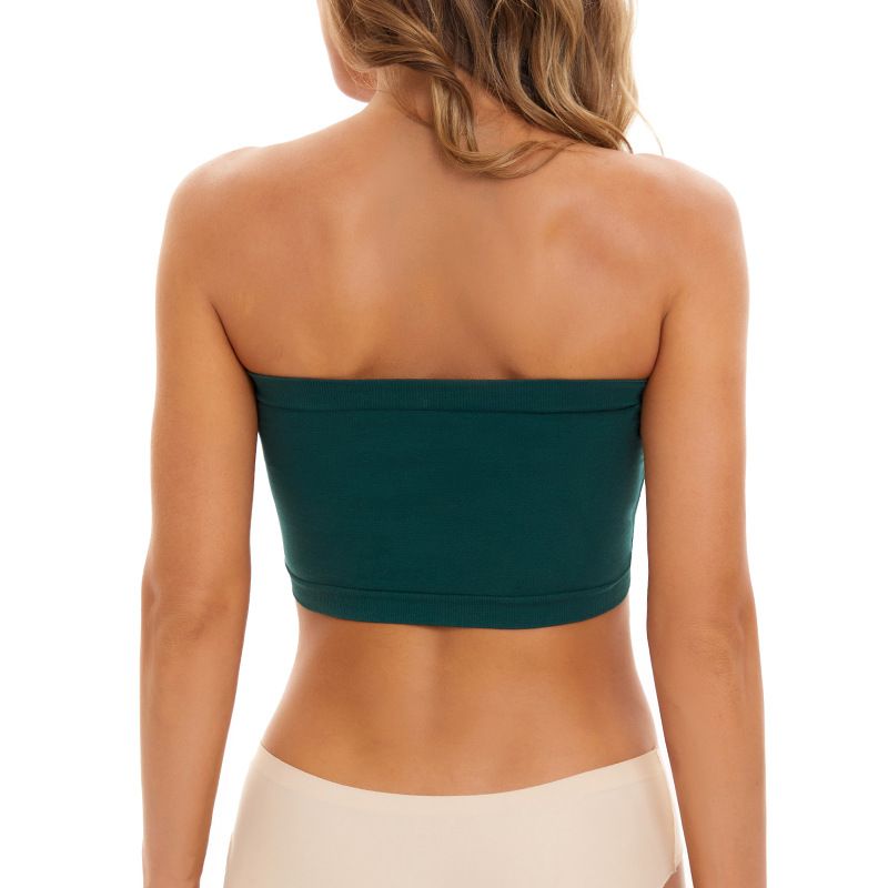 Large size foreign trade women's seamless imitation steel ring, one line circumference, strapless bra, strapless bra, cross-border sports bra