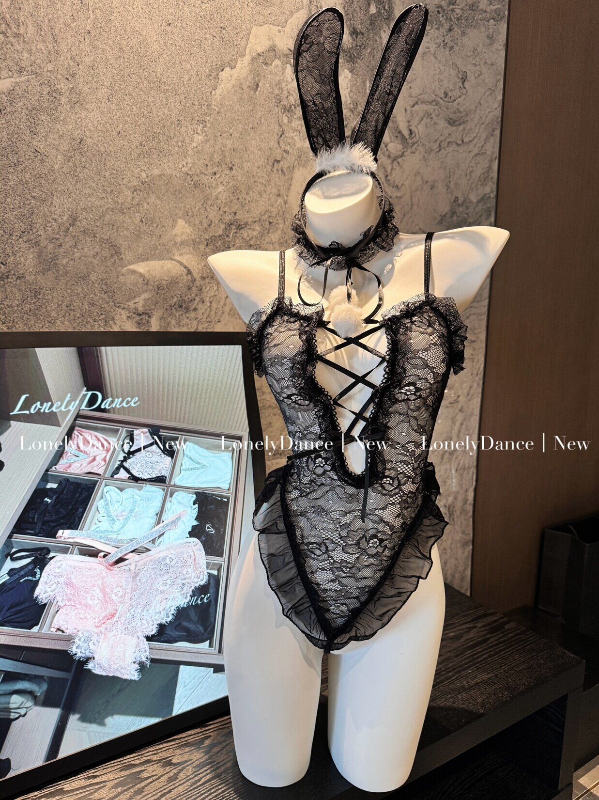 Qingqu lingerie for women without steel rims, small breasts, big gathering bra, sexy pajamas, pure adjustable bra