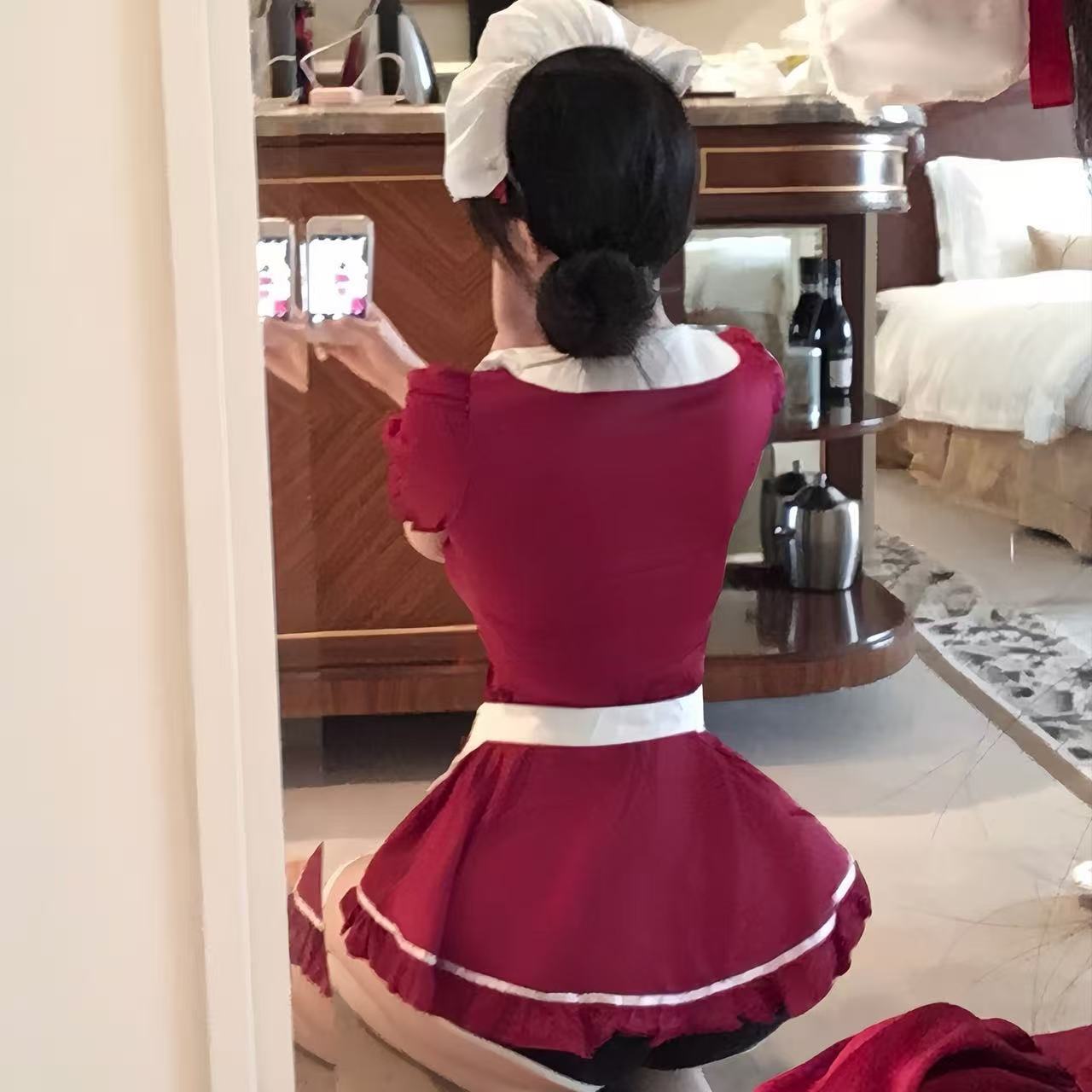 Sexy lingerie, sexy uniform set, pure desire maid apron, maid outfit, maid cute, sexy, cute, passionate woman