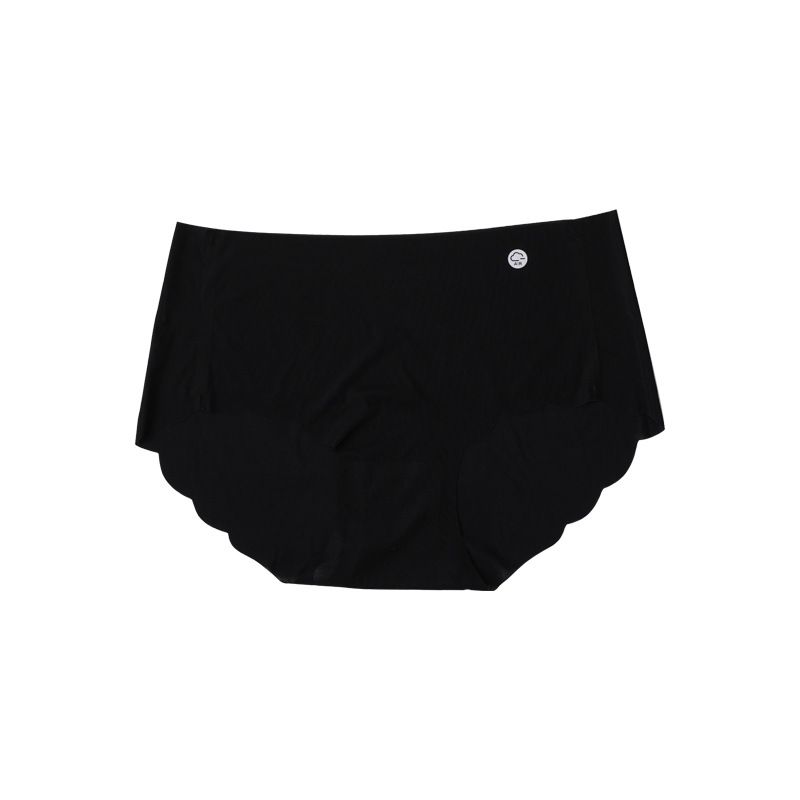 European and American new ice silk seamless panties, cotton crotch, antibacterial triangle panties, ultra-thin breathable sexy pure desire panties for women