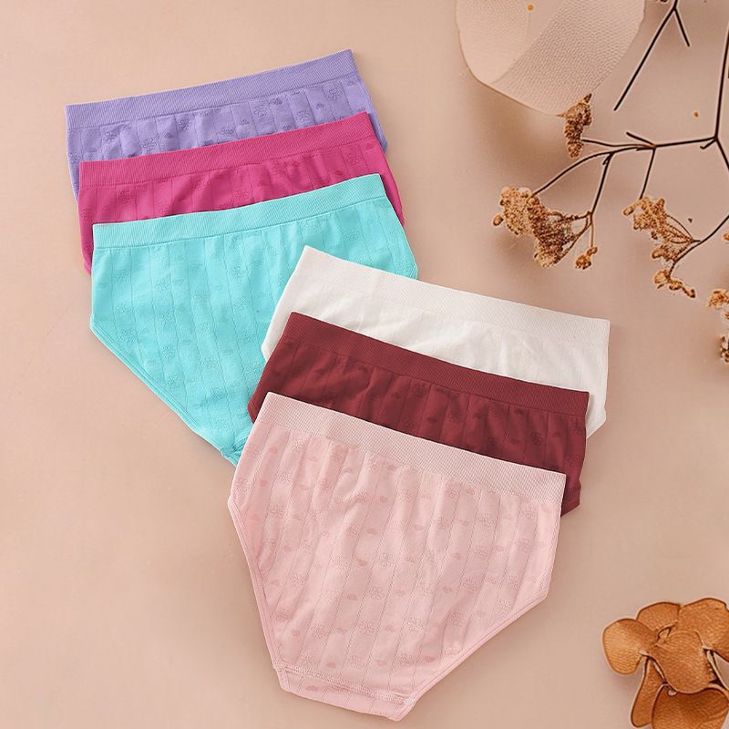Cross-border exclusive seamless panties Amazon Europe and America yoga sports seamless solid color breathable triangle panties women's panties