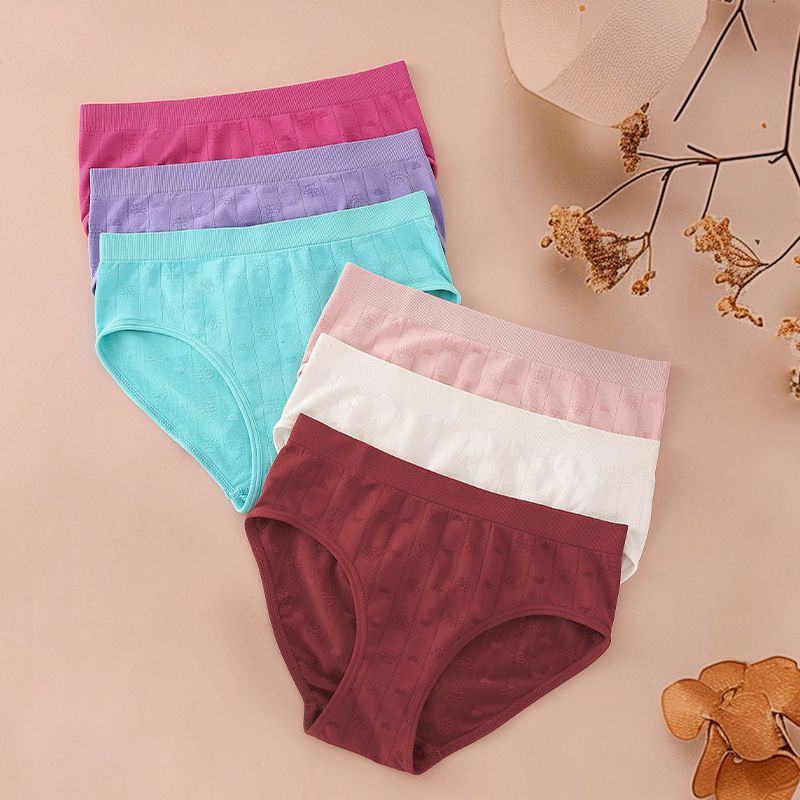 Cross-border exclusive seamless panties Amazon Europe and America yoga sports seamless solid color breathable triangle panties women's panties