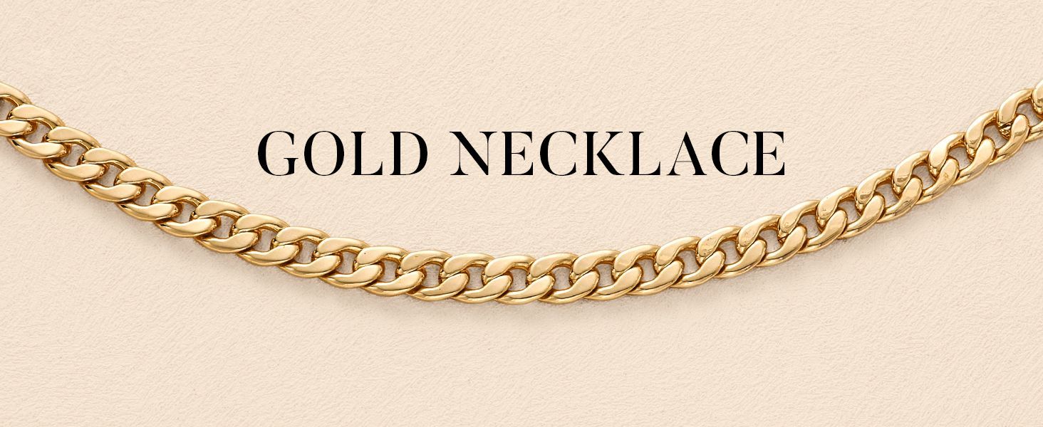 Gold Necklace for Women 14K Dainty Chunky Gold/Sliver Chain Necklace Cuban Link Paperclip Chain Choker Toggle Clasp Layered Pearl Pendent Necklace for Women Trendy Fashion Jewelry gold as picture