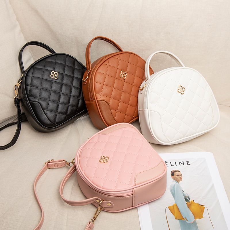 2021 Women's Hand Bags Foreign Trade Women's Bag Wholesale Fresh and Sweet Crossbody Bag Women's Handbag black AS PICTURE