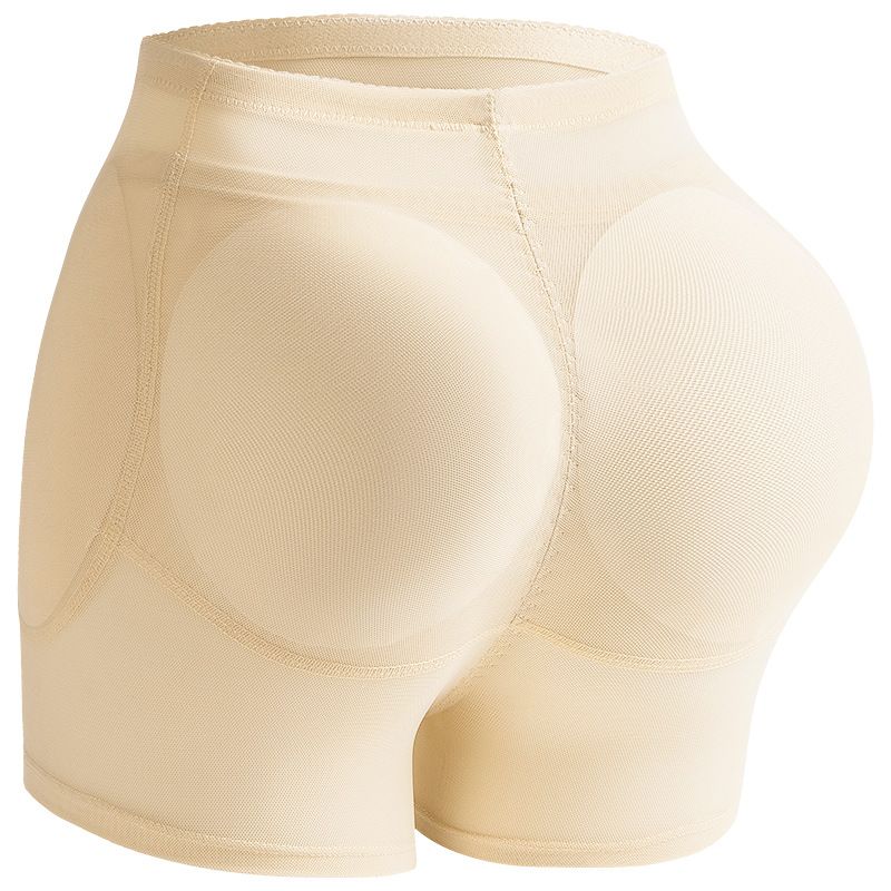 Tight pants for women with raised buttocks, full hips, fake buttocks, lifted buttocks, underwear with padding, anti glare, safety pants, shaping and waist shaping pants black XL