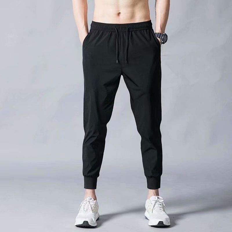 Corduroy casual pants men's pants with thick velvet winter pants sweatpants spring and autumn men's striped sports pants trend Style_1 M [80-95 pounds]