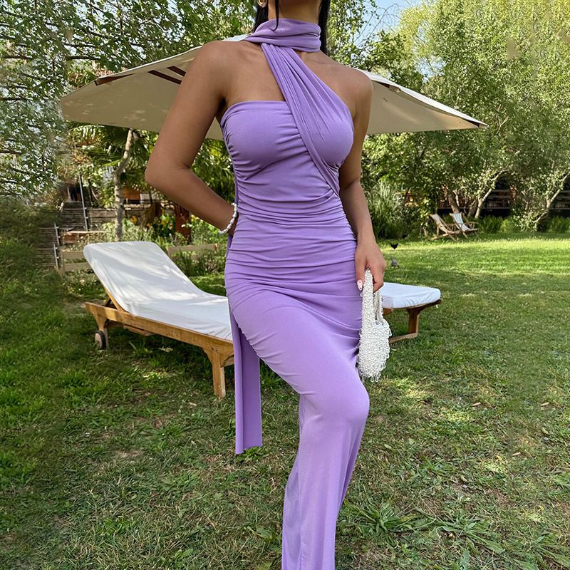 Amazon's hot selling summer new sexy dress, mature and fashionable, versatile, spicy girl bag buttocks skirt wholesale Hei S