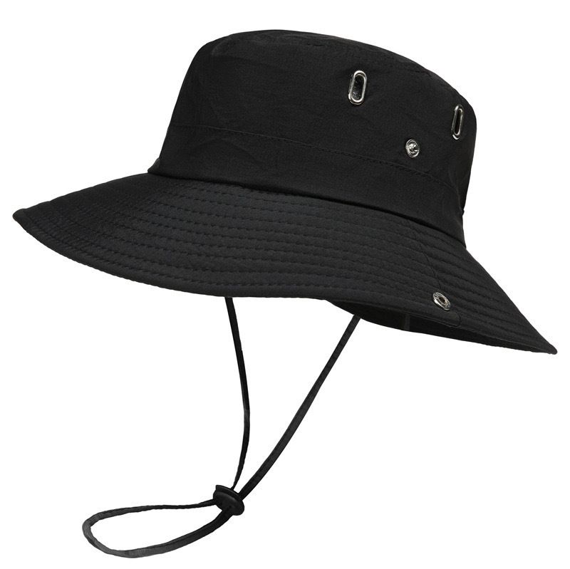 Men's and women's travel sun hat with large brim for mountaineering, fishing and sun protection