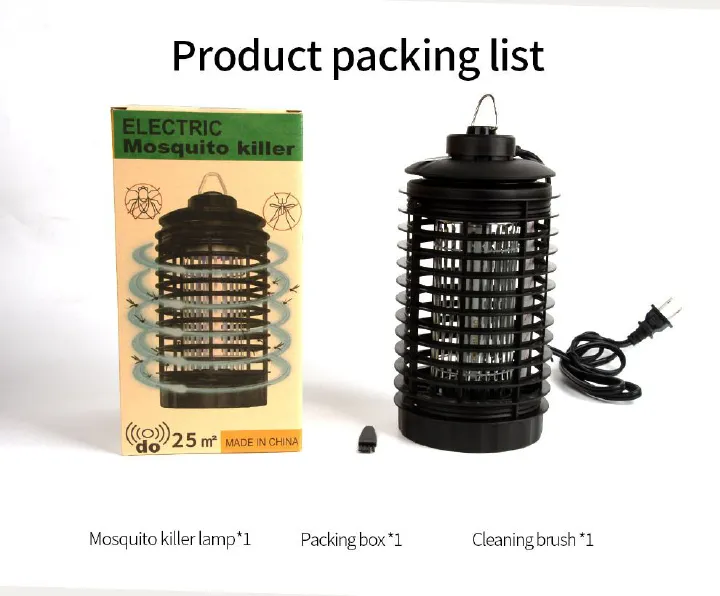 LED mosquito killer lamp, electric mosquito killer lamp, household, restaurant, hotel, trap-type physical fly and mosquito killer