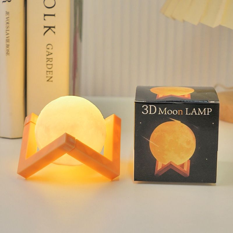 Moon Lamp, Night Light, LED Bedside Lamp, Internet-famous Moon Lamp, Planet Lamp