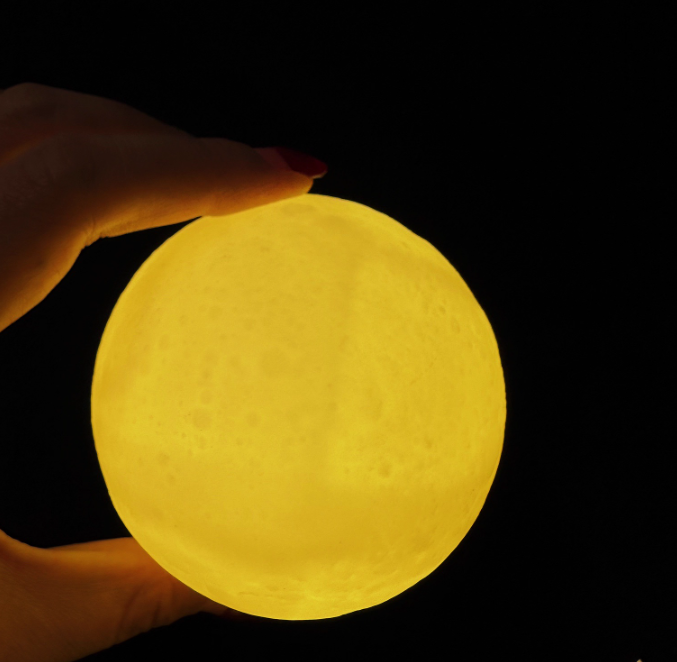 Moon Lamp, Night Light, LED Bedside Lamp, Internet-famous Moon Lamp, Planet Lamp