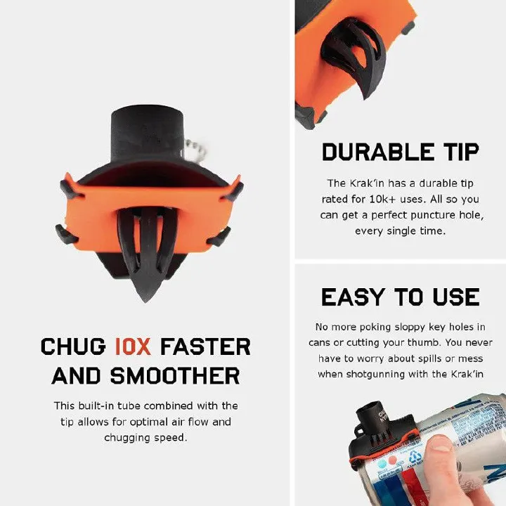 Shotgun Tool Keychain Portable Beer Can Opener