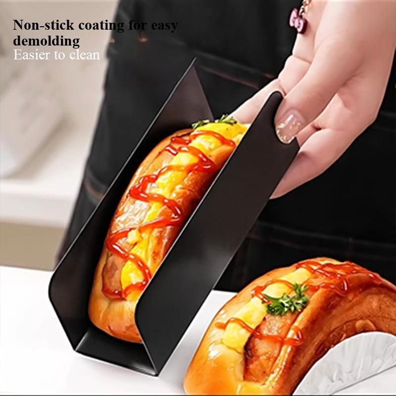 Pork chop bun mold, U-shaped non-stick baguette, hot dog, cranberry cookie, croissant, pork chop toast, baking mold