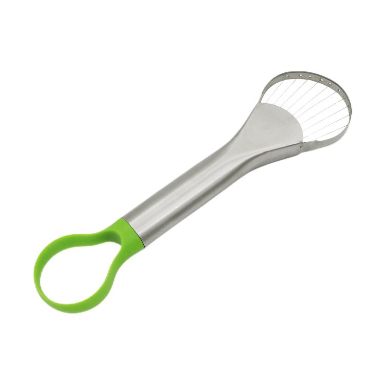 Stainless steel avocado knife, fruit-cutting tool, stainless steel fruit divider, yellow peach pit remover, dragon fruit slicer