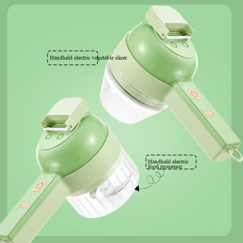 New Gatlin vegetable slicer, wireless electric food processor, kitchen garlic puree tool, garlic grater, multi-function garlic stirrer