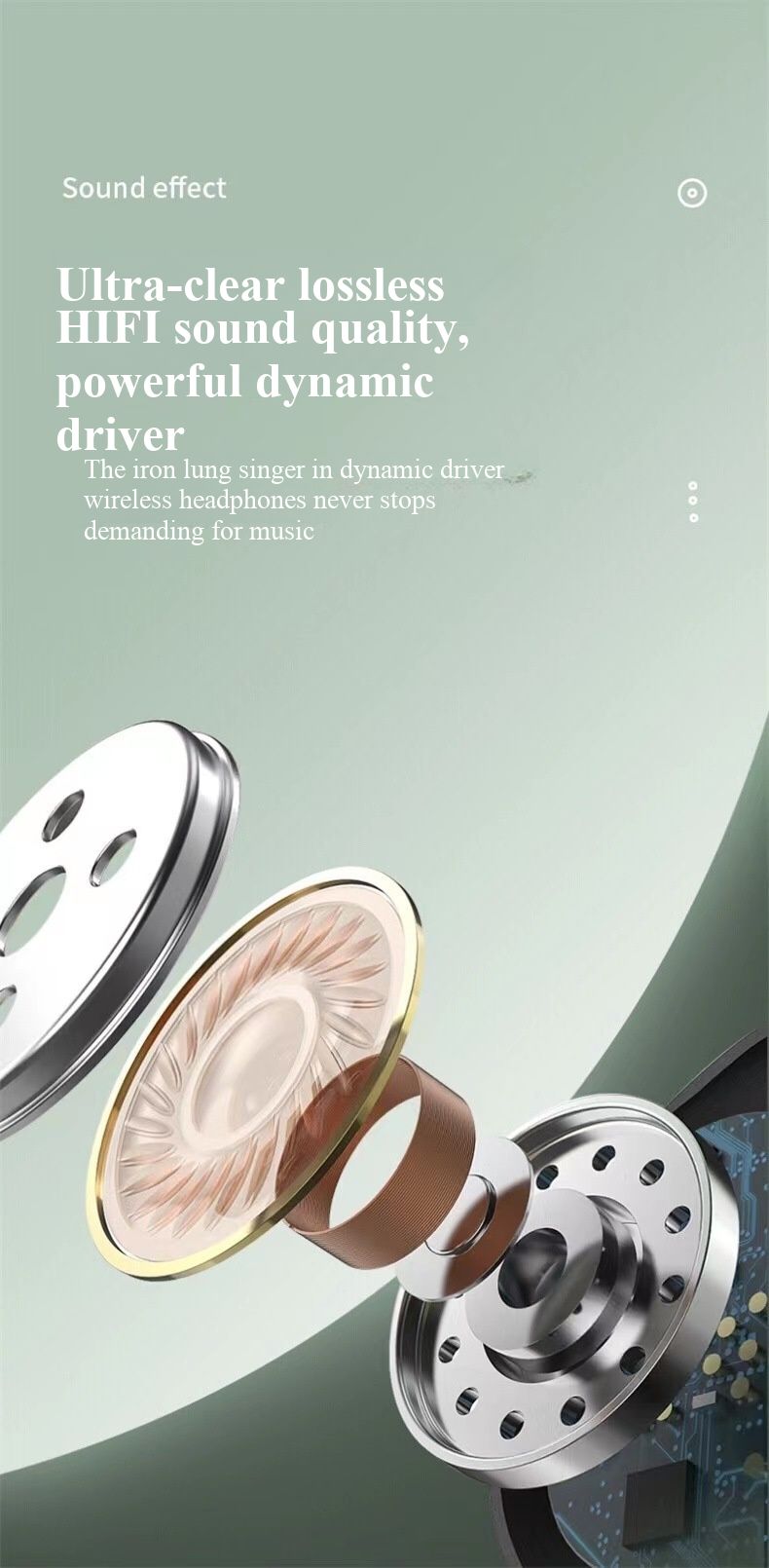 Bluetooth headphones, wireless Bluetooth headphones, noise-cancelling, private mold, tws, in-ear stereo, sports, new popular product