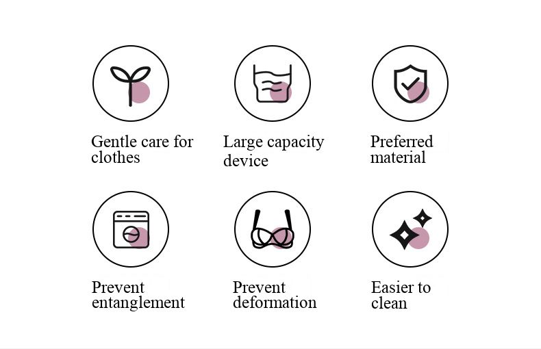 Best-selling silicone laundry bag, bra care bag, household anti-deformation laundry bag, underwear care bag