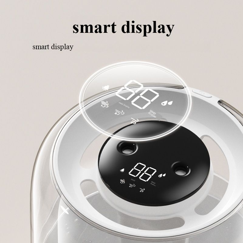 6.8L humidifier, large capacity, dual spray, USB, household, silent air humidifier, tabletop humidifier