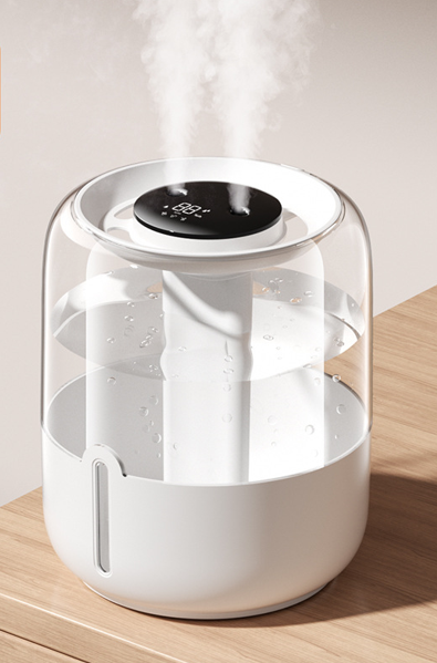 6.8L humidifier, large capacity, dual spray, USB, household, silent air humidifier, tabletop humidifier