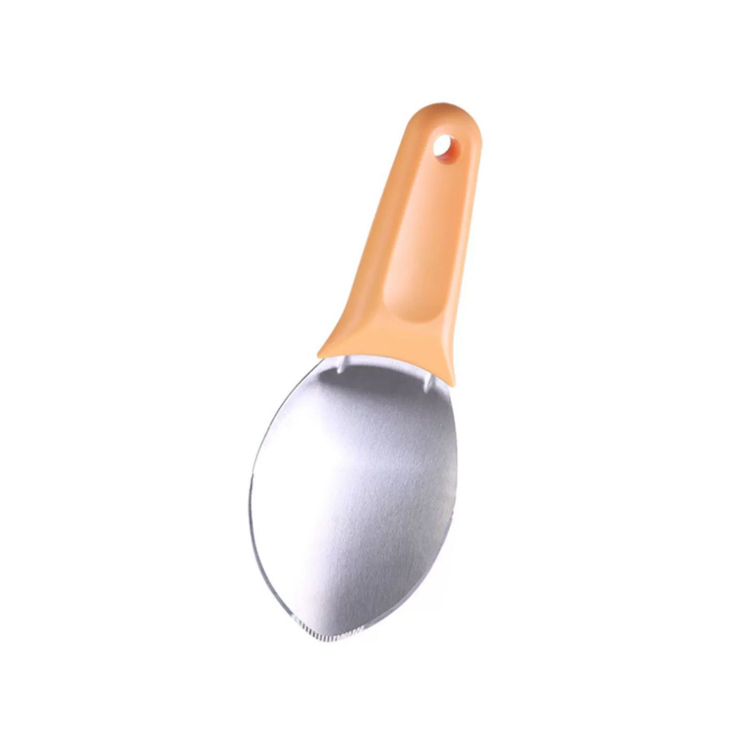 Mango cube cutter, spoon, multi-functional mango peeling and separating device, peeling knife, dicing tool, scoop, fruit flesh extractor, spoon