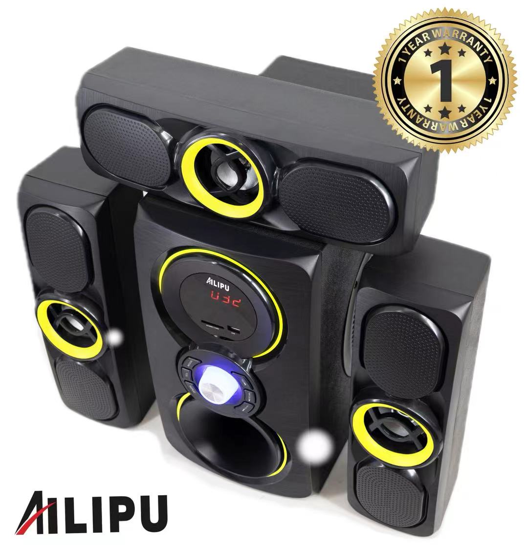 AILIPU 3.1 WOOFER Pro+ KL-6310AD woofer speaker system Multimedia Speaker Output Power 45W+15W*3 Subwoofer Bluetooth Cinema Home theater System Bluetooth Hi-Fi【HOT】