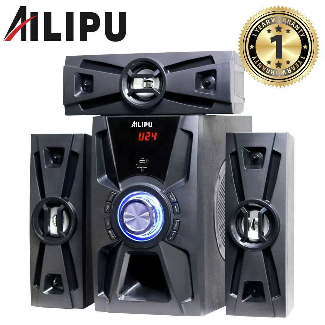 AILIPU KL-6309AD 3.1CH PRO+ Woofer Subwoofer Bluetooth Cinema Home theater System Bluetooth Hi-Fi Speaker Speaker System 45W+15W*3