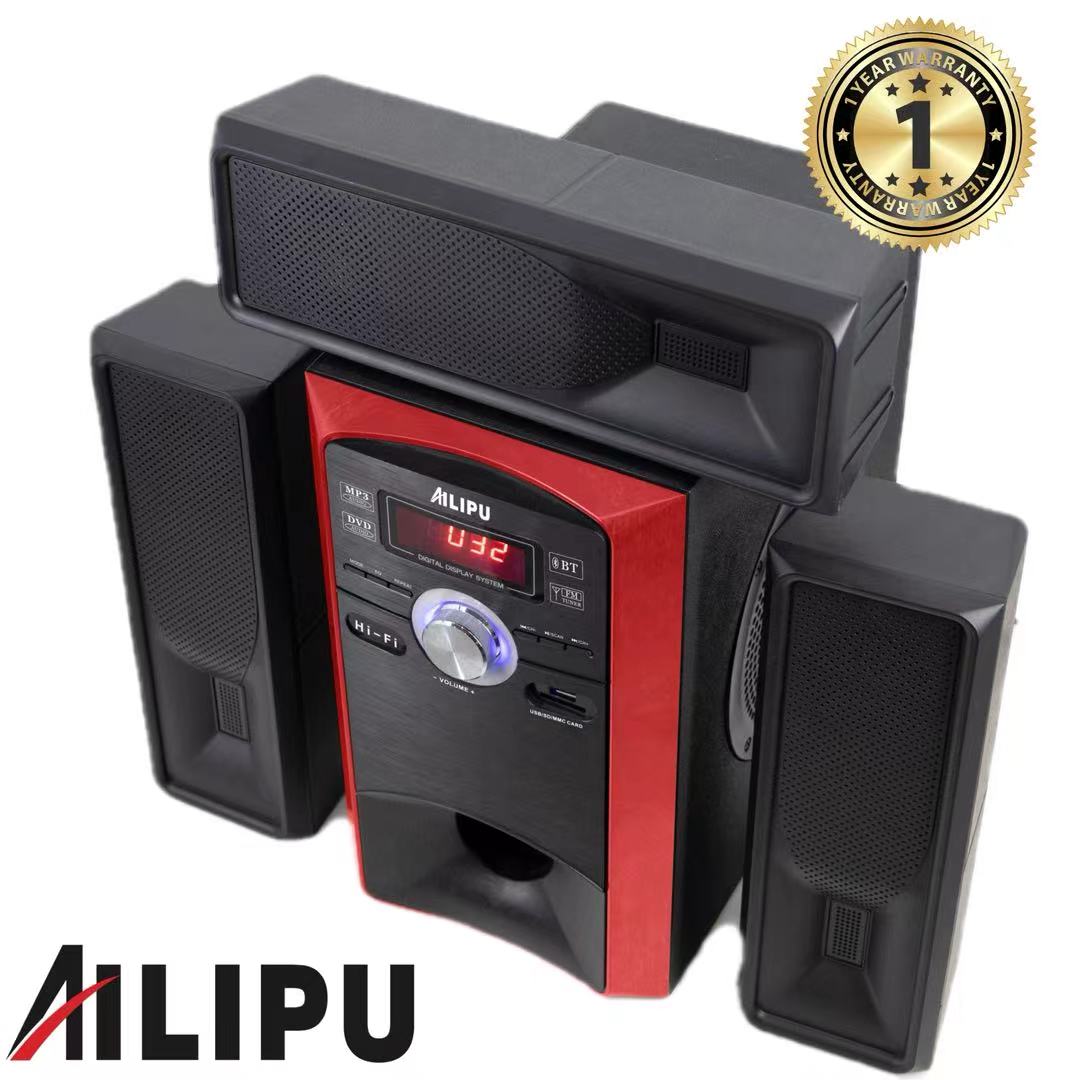 AILIPU KL-6308AD 3.1CH PRO+ Woofer Subwoofer 45W+15W*3 Bluetooth Cinema Home theater System Bluetooth Hi-Fi Speaker Speaker System