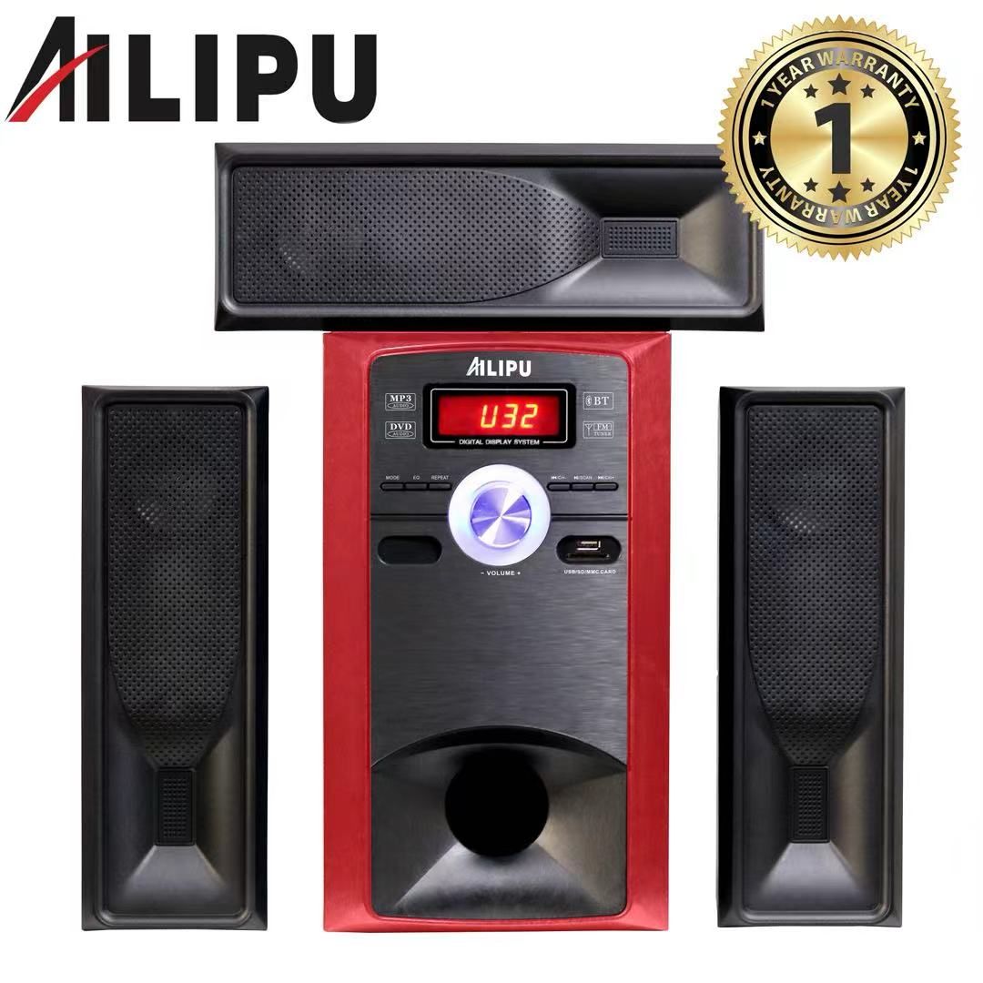 AILIPU KL-6308AD 3.1CH PRO+ Woofer Subwoofer 45W+15W*3 Bluetooth Cinema Home theater System Bluetooth Hi-Fi Speaker Speaker System