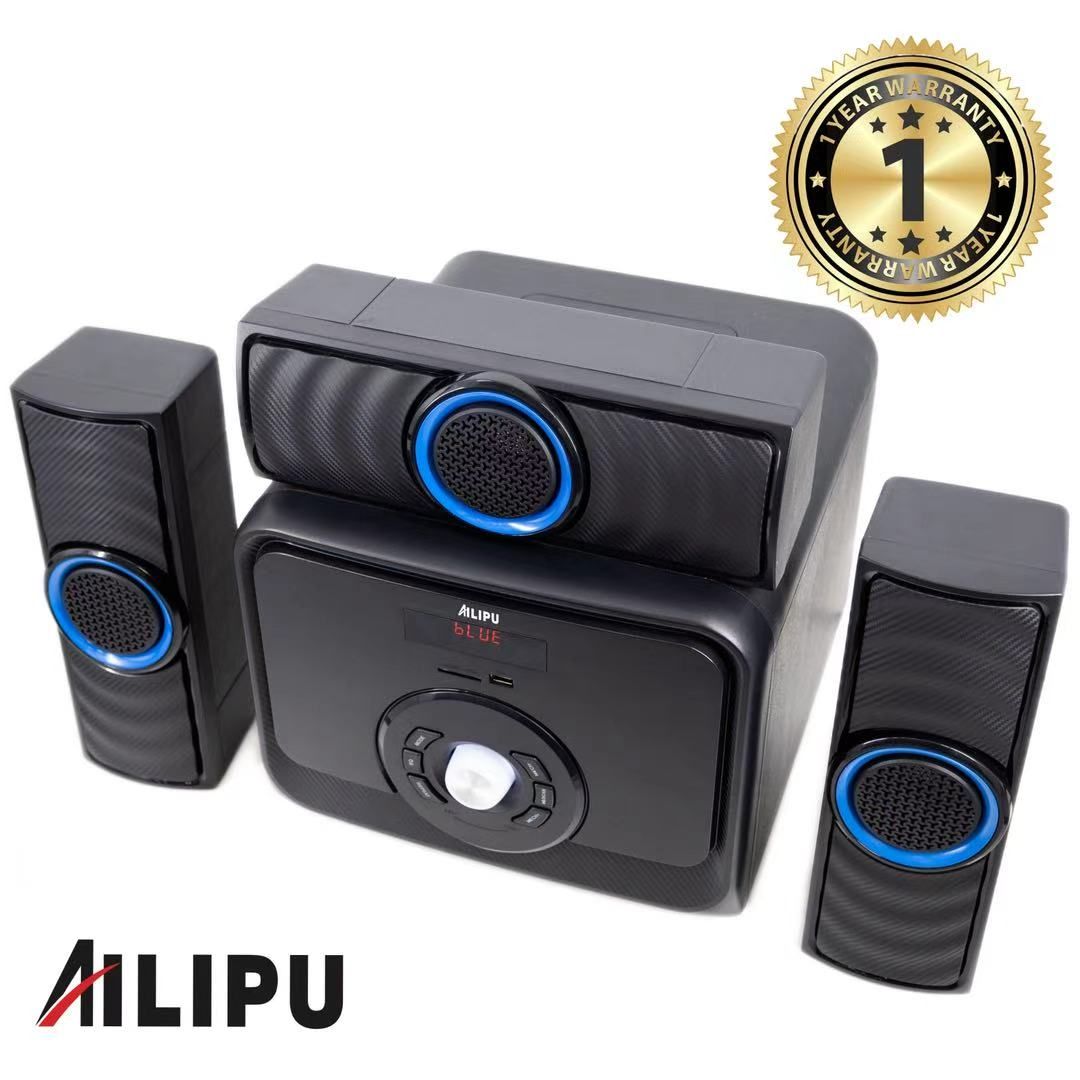AILIPU SPEAKER 3.1 Pro+  KL-6307AD SPEAKER Woofer Subwoofer Bluetooth Cinema Home theater System Bluetooth Hi-Fi Speaker Speaker System  AC/DC Subwoofer Bluetooth USB/SD/FM Woofer [hot]