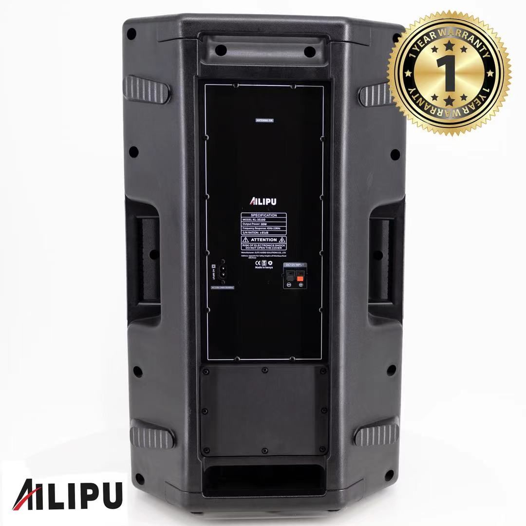 AILIPU KL-3510D 15inch SPEAKER RECHARGABLE PARTY BOX PORTABLE SPEAKER with LED Display & Dual Wireless Microphones🔥🔥🔥🔥
