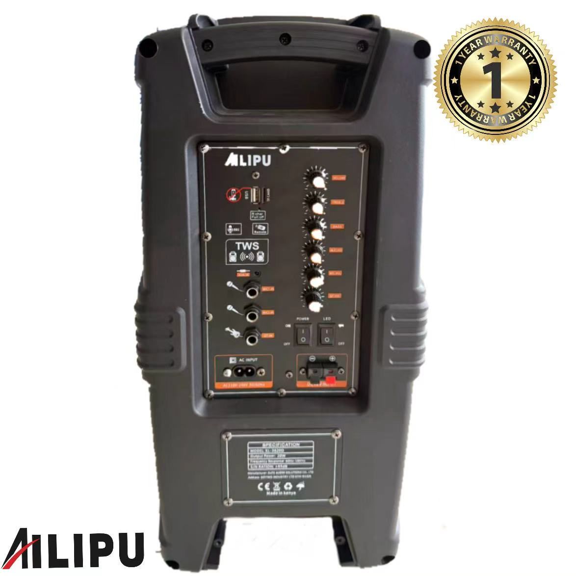 AILIPU RECHARGABLE SPEAKER KL-3620ADPARTY BOX PORTABLE SPEAKER Outdoor Subwoofer Speaker with Bluetooth,FM Radio