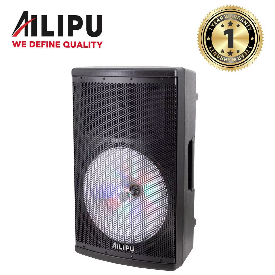 AILIPU KL-3511D 15inch SPEAKER RECHARGABLE PARTY BOX PORTABLE SPEAKER Outdoor Subwoofer Speaker with Bluetooth,FM Radio,Free Wireless Microphone Woofer🔥🔥🔥🔥