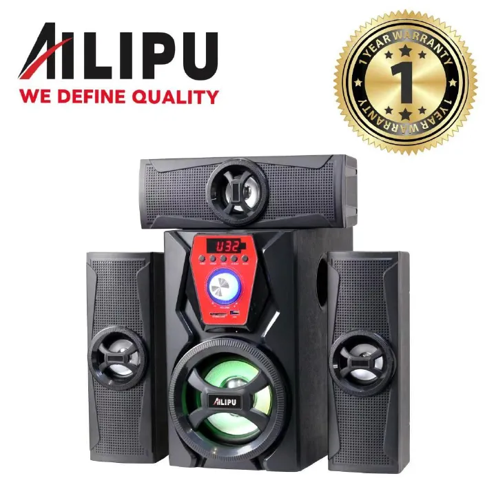 SPEAKER 3.1CH AILIPU KL-6306AD SPEAKER Woofer Subwoofer Bluetooth Cinema Home theater System Bluetooth Hi-Fi Speaker Speaker System  AC/DC Subwoofer Bluetooth USB/SD/FM Woofer [hot]