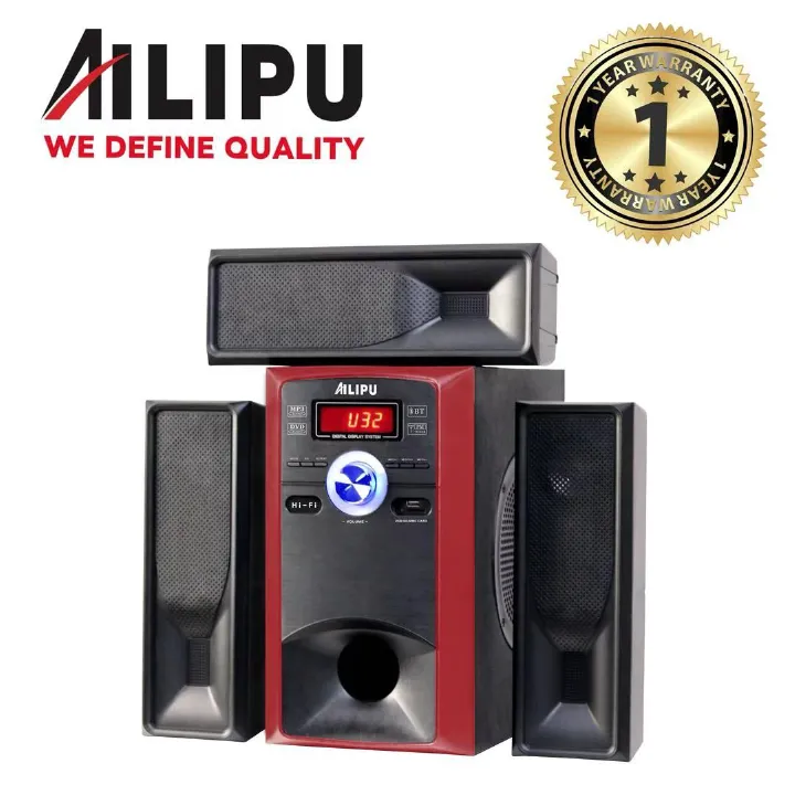 AILIPU KL-6308AD 3.1CH PRO+ Woofer Subwoofer 45W+15W*3 Bluetooth Cinema Home theater System Bluetooth Hi-Fi Speaker Speaker System