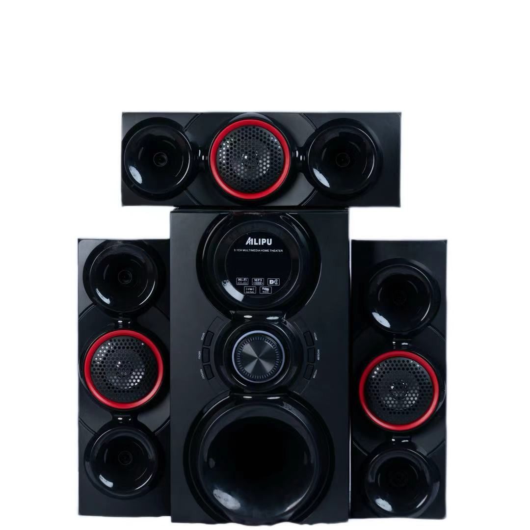 【NEW】AILIPU  KL-8301AD 3.1 8in WOOFER Pro+ 60w+18w*3 woofer speaker system Multimedia Speaker Output Power Subwoofer Bluetooth Cinema Home theater System Bluetooth Hi-Fi