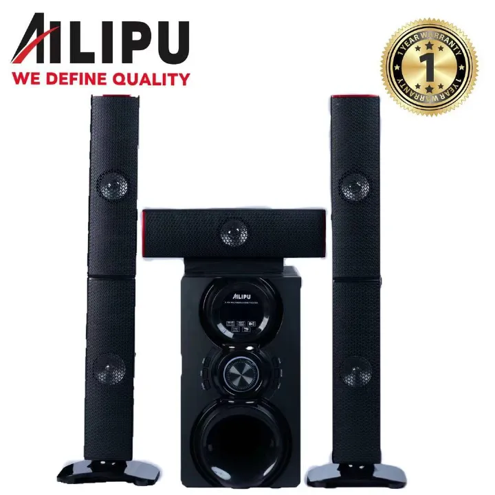 【NEW】AILIPU  KL-8302AD 3.1 8in WOOFER Pro+ 60w+15w*3 woofer speaker system Multimedia Speaker Output Power Subwoofer Bluetooth Cinema Home theater System Bluetooth Hi-Fi